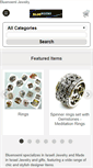 Mobile Screenshot of bluenoemi-jewelry.com